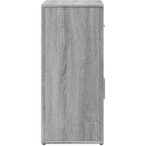  Komoda siva boja hrasta 60 x 31 x 70 cm od konstruiranog drva Slike