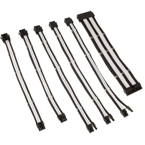 Kolink Core Adept Braided Cable Extension Kit - Black /White Cijene