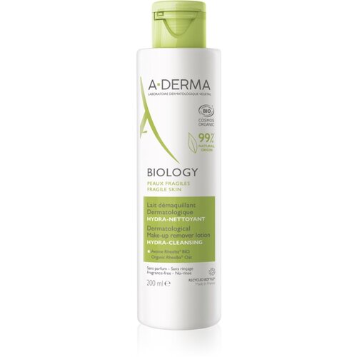 A-derma Biology hidratantno mlijeko za uklanjanje šminke 200 ml Cijene