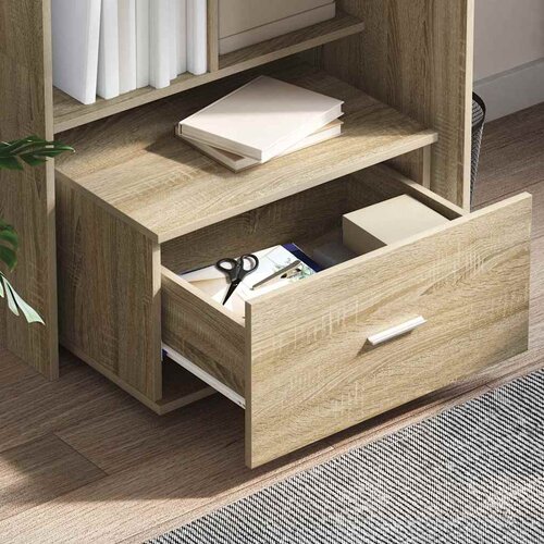  Stol Sonoma hrast 131,5 x 50 x 106,5 cm Konstruirano drvo Slike