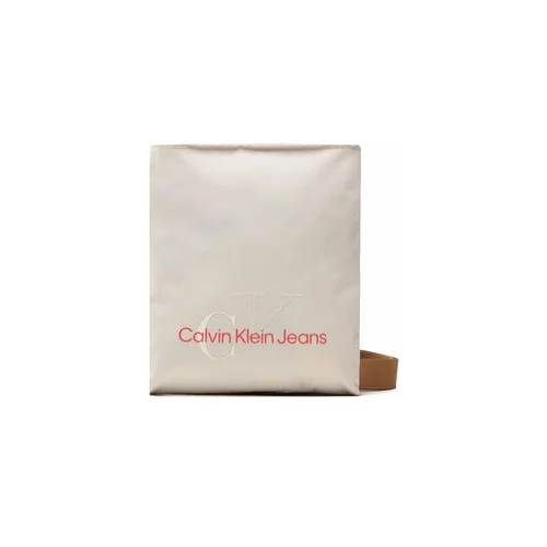 Calvin Klein Jeans Torbica za okrog pasu Sport Essentials Flatpack S Tt K50K508887 Bež