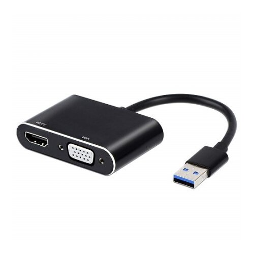  Konvertor 3.0 KT-U2HV023 USB na HDMI + VGA ( 11-514 ) Cene