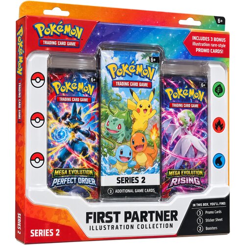 POKEMON TCG First Partner Illustration Collection Series 2 komplet igralnih kart Slike