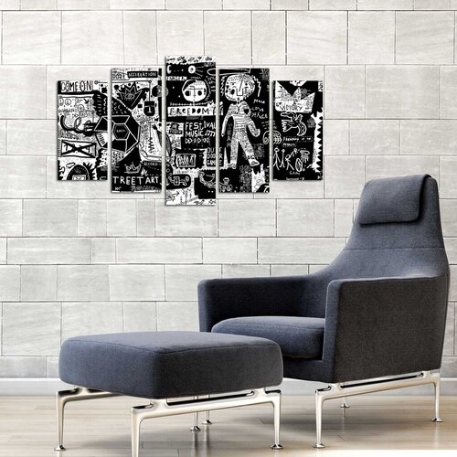 Wallity set, slika 5ABSMDF-73, 5 dijelova Cijene