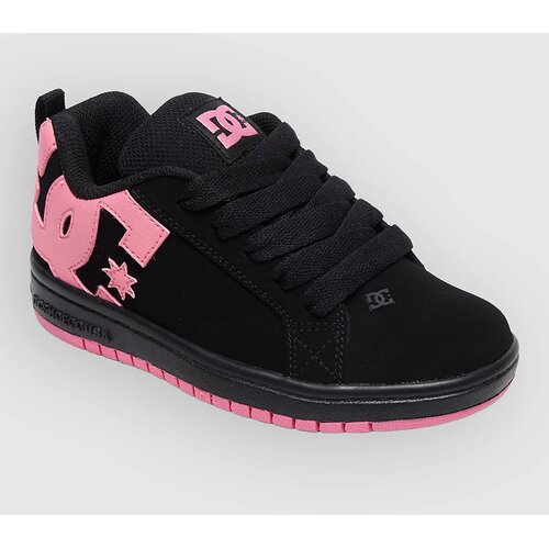 DC Court Graffik Kids Superge black / pink Cene