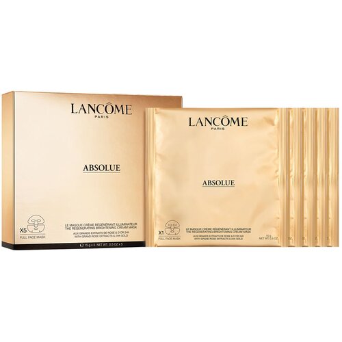 Lancome Absolue Golden Cream maska za lice, 5 kom Slike