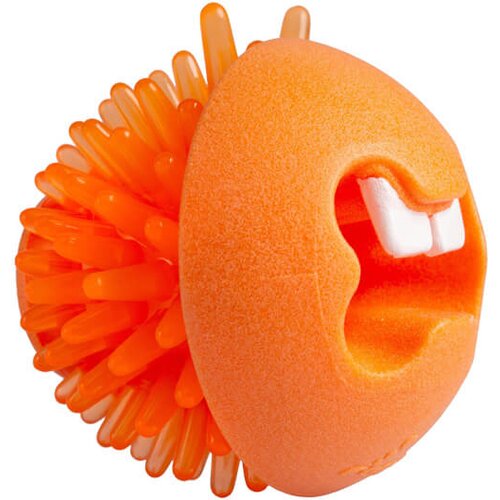 Rogz fred treat ball - interaktivna lopta za pse narandžasta Cene
