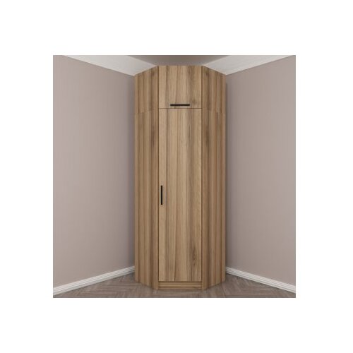 Hanah home Ormar Kale-2302, 74x255x52 cm, Hrast Slike