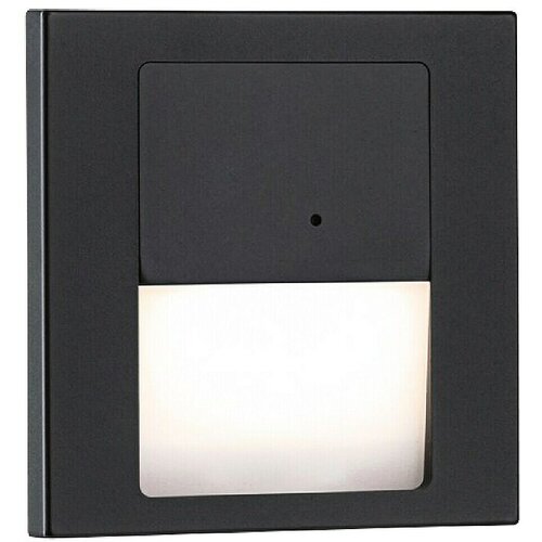 PAULMANN Zidna LED svjetiljka Tsaro Leader (D x &amp;Scaron; x V: 3,6 x 8 x 8 cm, Topla bijela, Crna mat) Slike