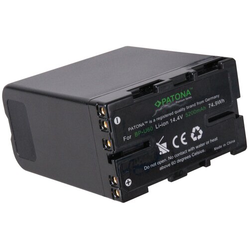  Baterija BP-U60 za Sony PMW-EX1 / PMW-100 / PXW­-X160, 5200 mAh Cene