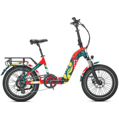 JOBOBIKE Električno kolo Romer Pro, Bafang motor 250 W, senzor navora, nastavljivo, rdeče, (5000009079) Slike