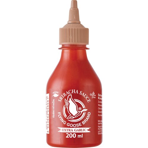 FLYING GOOSE Sriracha - Extra Garlic - 200 ml Cene