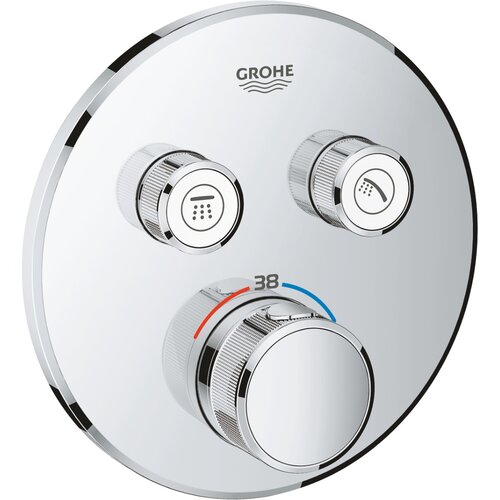 Grohe Grohtherm Smartcontrol me&amp;scaron;ač termo sa 2 f bushed Cool sunrise 29119GN0 Slike