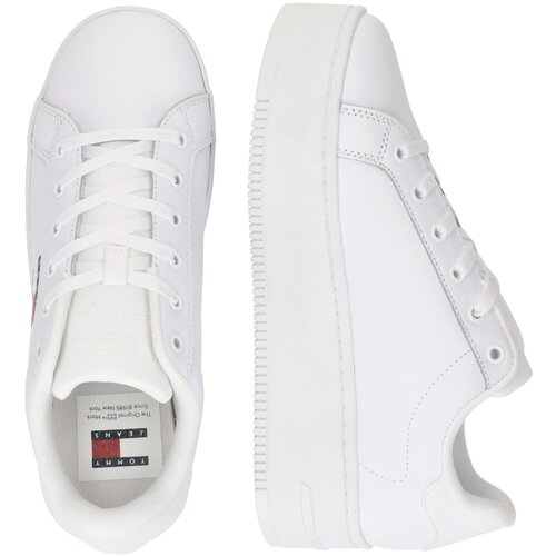 Tommy Jeans Niske tenisice &amp;#039;Essential&amp;#039; morsko plava / crvena / bijela Slike