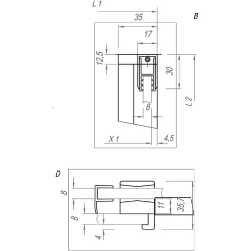 Kolpa San tu&amp;scaron; kabina, kotna - desna montes tk 120 x 80/K - d (3838987514428) Slike