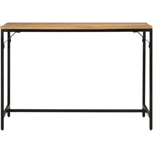 Maison Chic Jedilna miza - Kuhinjska miza - Jedilni stol 110x55x75 cm trden robusten mangov les in železo, (21715059) Cene