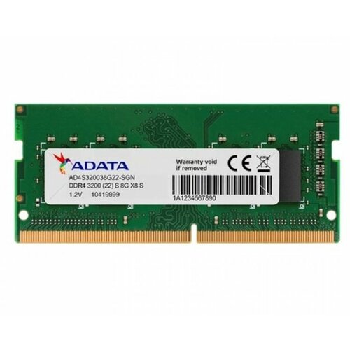 Adata SODIMM DDR4 8GB 3200Mhz AD4S320038G22-SGN dodatna memorija za laptop Slike