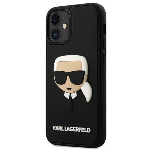 Karl Lagerfeld Ovitek KLHCP12SKH3DBK, Iphone 12 MINI, ,črn, (20689615) Slike