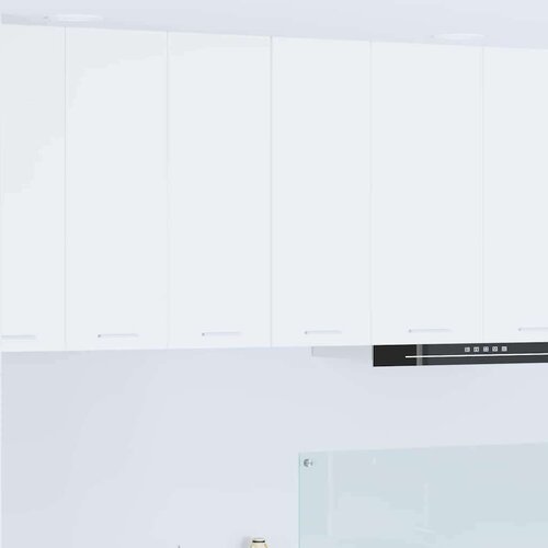 VidaXL viseći ormarić riga bijelo 30 x 31 x 80 cm konstruirano drvo Slike