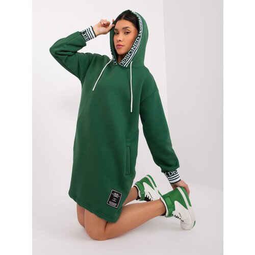 RELEVANCE Tunic-RV-TU-9224.95P-Dark Green Slike