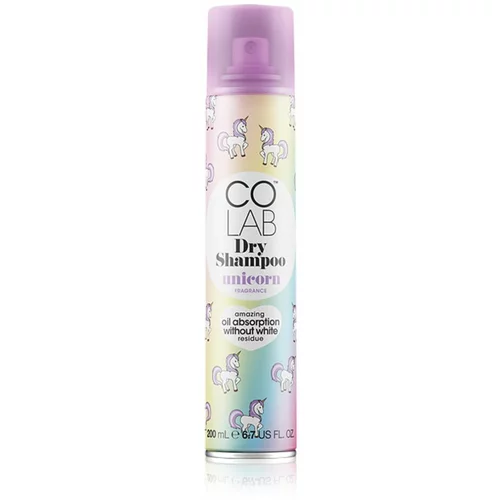COLAB Unicorn suhi šampon za vse tipe las 200 ml
