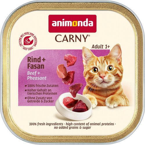 animonda Carny Adult 32 x 85 g - Govedina i fazan Cijene