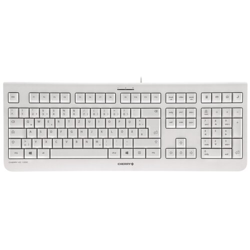 Cherry KC-1000 tastatura, USB, bela ( 2414 ) Slike