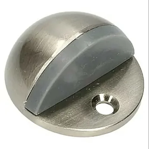  Zaustavljalec vrat (premer: 45 mm, način pritrditve: vijaki, srebrna/črna barva)