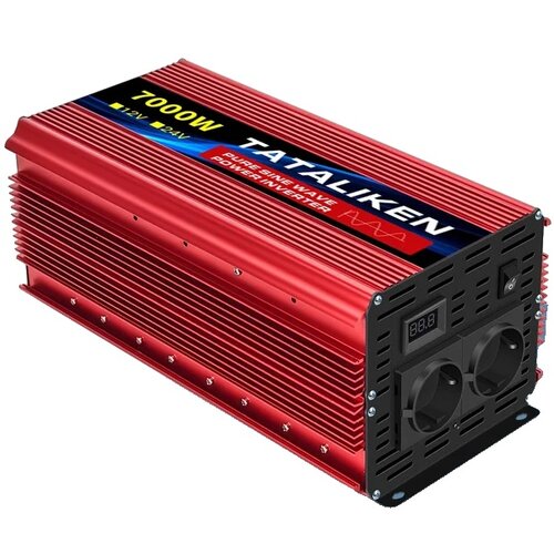 TATALIKEN Inverter, čista sinusna valovna, DC 12V/24V na AC 220V prenosni pretvornik, 7000W EU, 12V50HZ, evropa, (5000159079) Slike