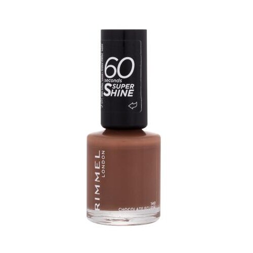 Rimmel London 60 Seconds Super Shine lak za nohte 8 ml Odtenek 140 chocolate eclipse Cene