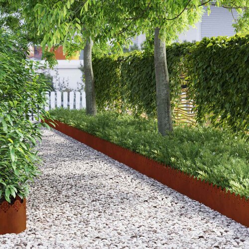  Rubnjaci za travnjak 20 pcs Rđa 103 x 0,05 x 22 cm Cijene