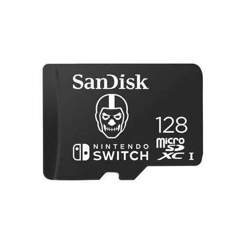San Disk Nintendo MicroSD UHS I Card - Fortnite Edition, Skull Trooper, 128GB Cene