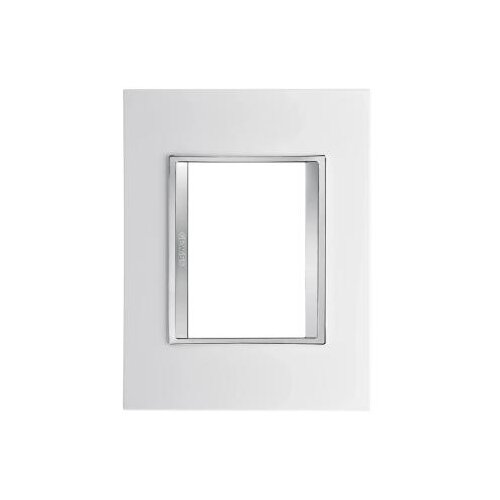 GEWISS GW16203TB Chorus, LUX dekorativna maska 3M, bela Slike