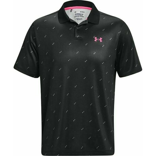 Under Armour Men&amp;#039;s UA Performance 3.0 Deuces Polo Black/Still Water/Rebel Pink M Slike
