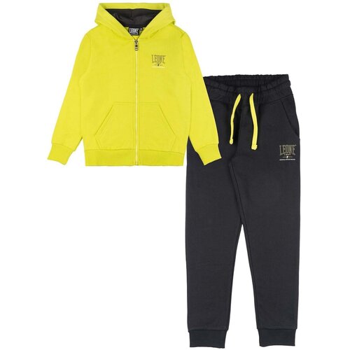 Leone 1947 Trenirka komplet Boy Tracksuits Full Zip Neon Rumena Cene
