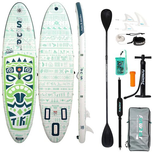 SUP daska FunWater FW05D Tiki 3,2 m (zelena) Slike