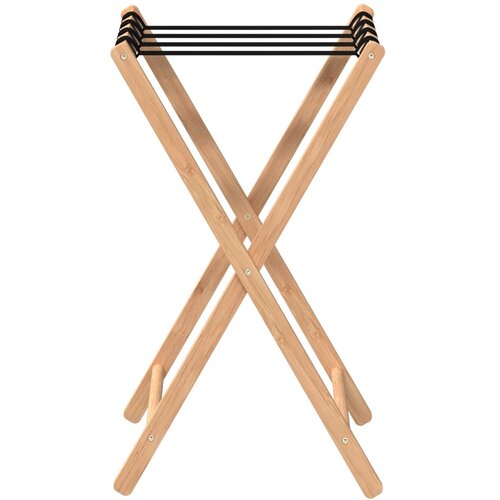  Stalak za prtljagu 68,5 x 38 x 58 cm od bambusa Slike