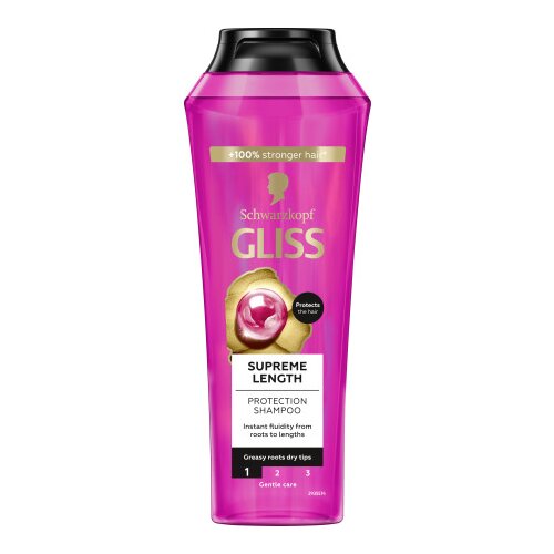 Schwarzkopf Gliss &amp;scaron;ampon za kosu Supreme Length 250 ml Slike
