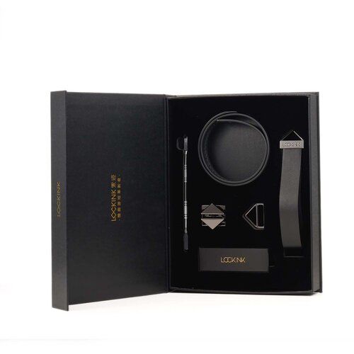 LOCKINK - Collar with Leash Set - black Cijene
