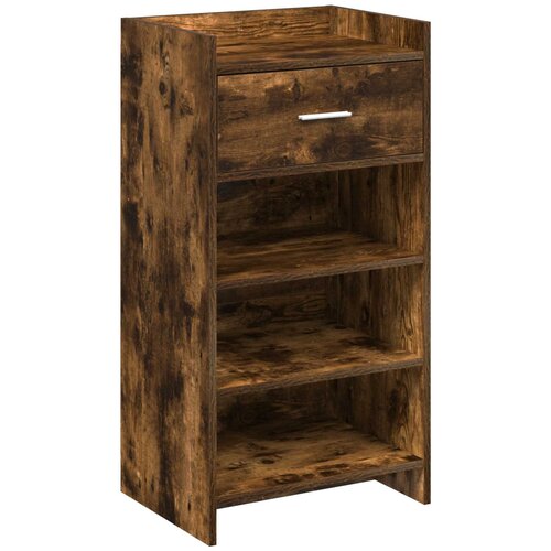 vidaXL Ormar za cipele s ladicama Dimljeni hrast 48 x 36 x 92 cm Cene