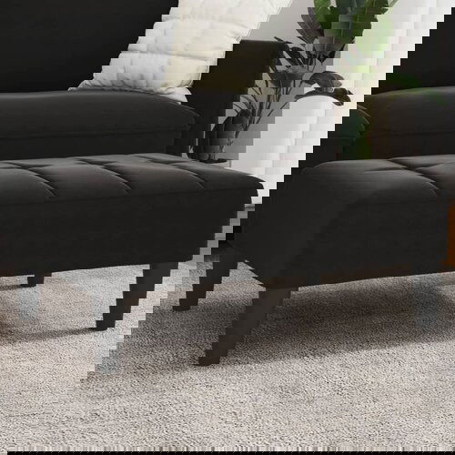 vidaXL Tabure crni 77x55x31 cm baršunasti Cijene
