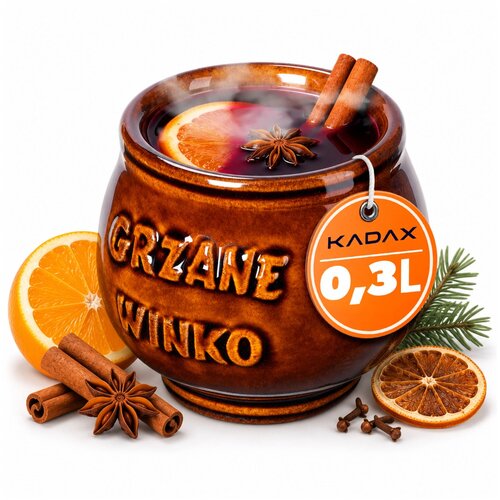 KADAX vrček za kuhano vino 300 ml keramični vrček za kuhano vino, (5000351713) Cene
