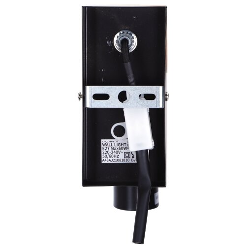 Aigostar zidna svetiljka 1xE27/60W/230V braon/crna Slike