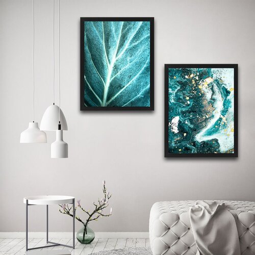 Wallity slika turquoise, 2 dela, 30 x 40cm Slike