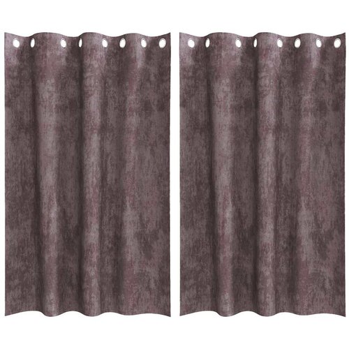  Bar&amp;scaron;unaste zavjese sa zavjesama 2 pcs Smeđa 175 x 140 cm Bar&amp;scaron;un Slike