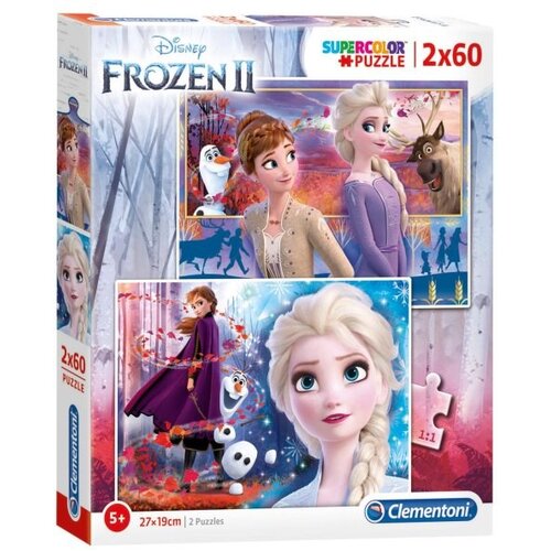 Clementoni igračka puzzle frozen 2 (2 x 60 kom) Slike