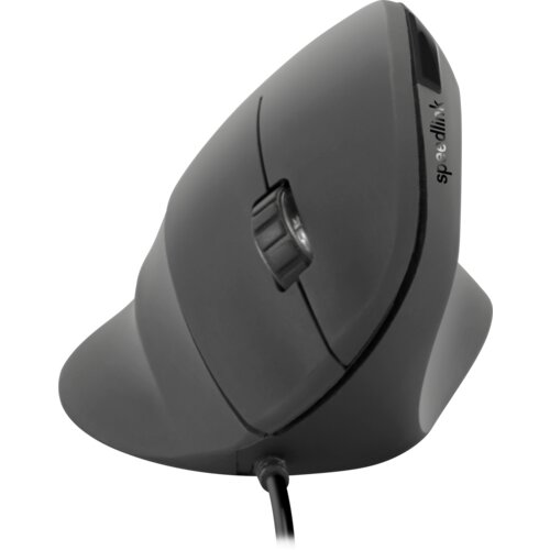Speedlink Mi&scaron; Piavo, Vertikalni ergonomski, 2400 dpi, USB, gumirani, crni Cijene