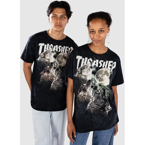 Thrasher Wolves T-shirt green Cene