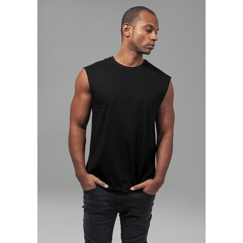 Urban Classics Open Edge Sleeveless Tee black Slike