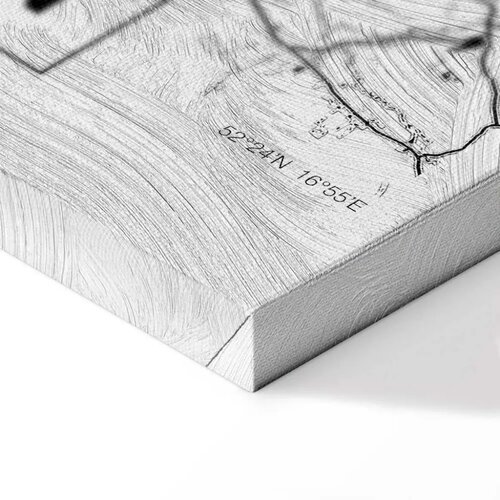  Slika - City Plan: Poznan (1 Part) Vertical 60x90 Premium Print Slike